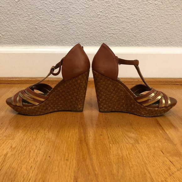 (US 4) Authentic Jessica Simpson Wedges - Picture 2 of 4